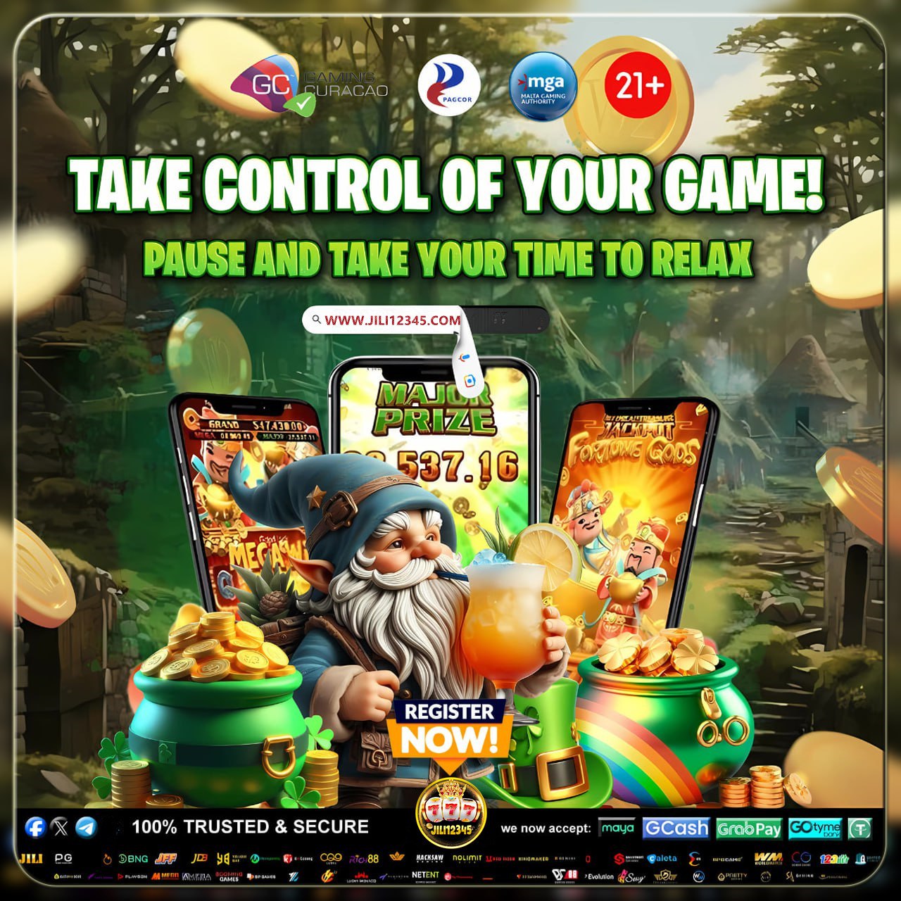 ilustração de jogos de azar